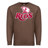 Chestnut queensland reds rugby Premium Sweatshirt - linhVisuals