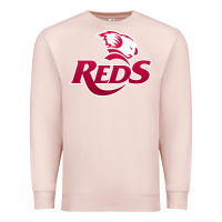 Pale Pink queensland reds rugby Premium Sweatshirt - linhVisuals