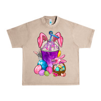 French Oak Easter Coffee Cup Urban Heavy Tee - BundleAndBundleShop
