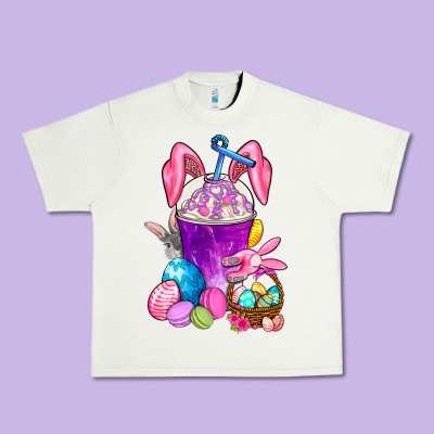 Easter Coffee Cup Urban Heavy Tee Designed By Bundleandbundleshop