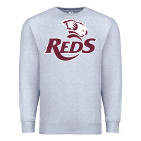 Heather Grey reds rugby australia Premium Sweatshirt - linhVisuals