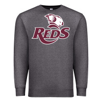 Charcoal Heather reds rugby australia Premium Sweatshirt - linhVisuals