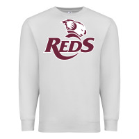 Dove Grey reds rugby australia Premium Sweatshirt - linhVisuals