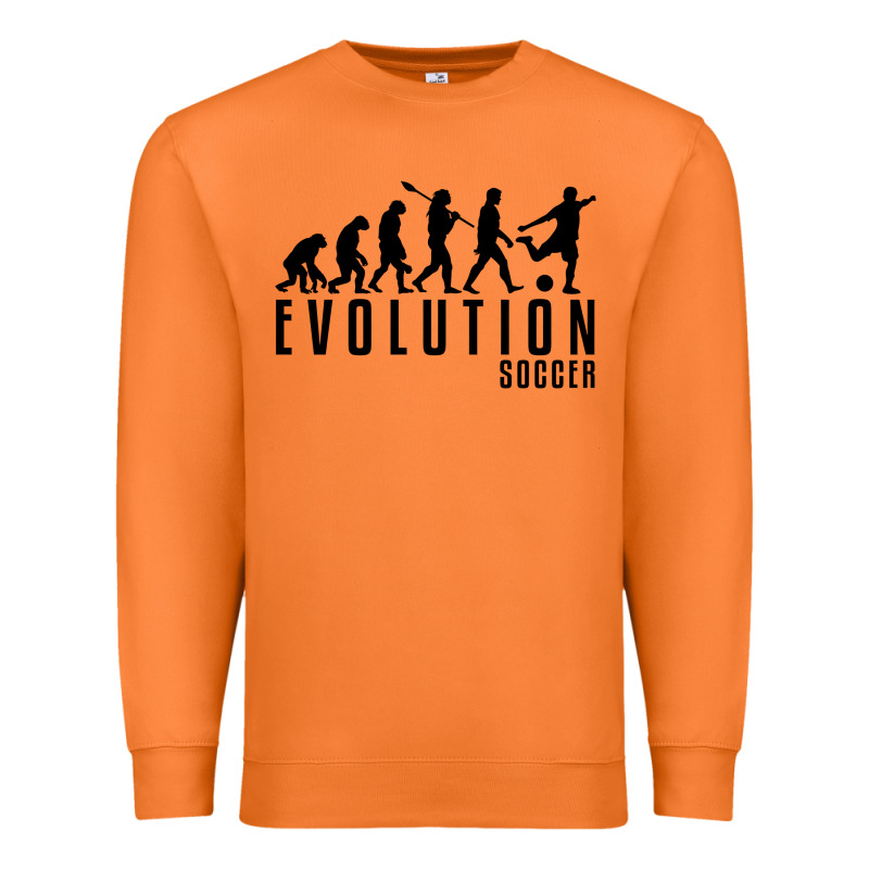 Soccer Evolution Premium Sweatshirt by linhVisuals | Teevron