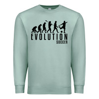 Seafoam soccer evolution Premium Sweatshirt - linhVisuals