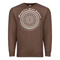 Chestnut BBS Wheel Premium Sweatshirt - linhVisuals