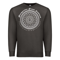 Smoke BBS Wheel Premium Sweatshirt - linhVisuals