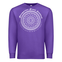 Purple BBS Wheel Premium Sweatshirt - linhVisuals
