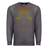 Charcoal Heather Ice Nine Kills Premium Sweatshirt - linhVisuals
