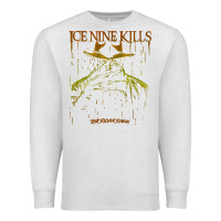 Oatmeal Heather Ice Nine Kills Premium Sweatshirt - linhVisuals
