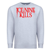 Heather Grey red ice nine kills Premium Sweatshirt - linhVisuals
