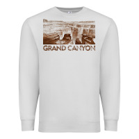Dove Grey grand canyon Premium Sweatshirt - linhVisuals