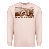 Pale Pink grand canyon Premium Sweatshirt - linhVisuals