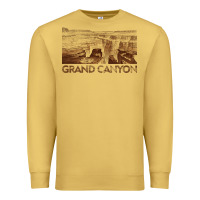Antique Gold grand canyon Premium Sweatshirt - linhVisuals