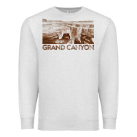 Oatmeal Heather grand canyon Premium Sweatshirt - linhVisuals