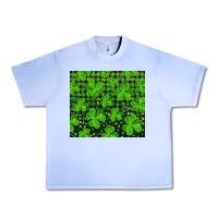 Grape Ice Saint Patricks Day Shamrock And Plaid Urban Heavy Tee - RanaPortraitStore