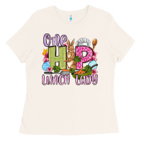 Bone Easter Day One hip Lunch Lady Ladies Tee - OliviaCreatesArt