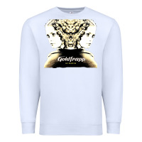 White felt montain goldfrapp Premium Sweatshirt - linhVisuals