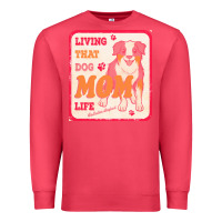 Cardinal australian shepherd mom t  shirt living that dog mom life australian s Premium Sweatshirt - linhVisuals