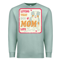 Seafoam australian shepherd mom t  shirt living that dog mom life australian s Premium Sweatshirt - linhVisuals