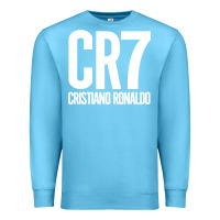 Ocean Blue Cristiano CR7 Premium Sweatshirt - linhVisuals