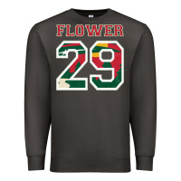 Smoke flower 29 wild goalie fleury minnesota pro ice hockey design Premium Sweatshirt - linhVisuals