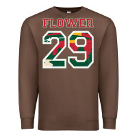 Chestnut flower 29 wild goalie fleury minnesota pro ice hockey design Premium Sweatshirt - linhVisuals