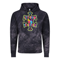Cloud Black Let s Grow Together Vintage Hoodie - CowhideDigitalArt