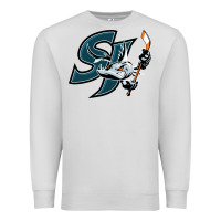 Dove Grey the barracuda san jose Premium Sweatshirt - linhVisuals