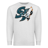 Oatmeal Heather the barracuda san jose Premium Sweatshirt - linhVisuals