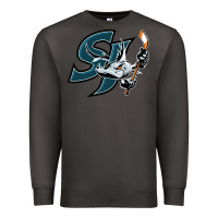 Smoke the barracuda san jose Premium Sweatshirt - linhVisuals