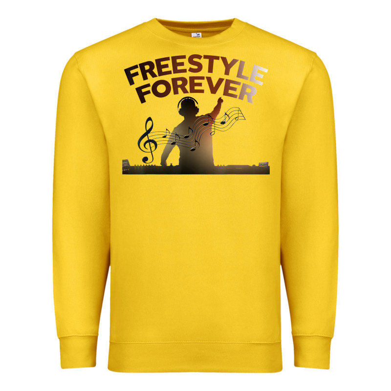 Freestyle Dj 80s Electronic Dance Music Great Concert Premium Sweatshirt by linhVisuals | Teevron