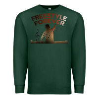 Sports Green freestyle dj 80s electronic dance music great concert Premium Sweatshirt - linhVisuals