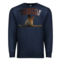 Navy freestyle dj 80s electronic dance music great concert Premium Sweatshirt - linhVisuals