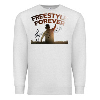 Oatmeal Heather freestyle dj 80s electronic dance music great concert Premium Sweatshirt - linhVisuals