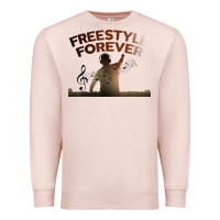 Pale Pink freestyle dj 80s electronic dance music great concert Premium Sweatshirt - linhVisuals