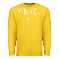 Lemon funny nope Premium Sweatshirt - linhVisuals