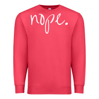 Cardinal funny nope Premium Sweatshirt - linhVisuals