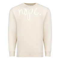 Sandshell funny nope Premium Sweatshirt - linhVisuals