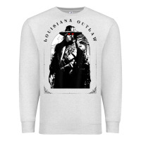 Oatmeal Heather hunt showdown louisiana outlaw Premium Sweatshirt - linhVisuals
