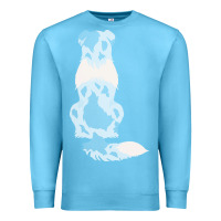 Ocean Blue australian shepherd Premium Sweatshirt - linhVisuals
