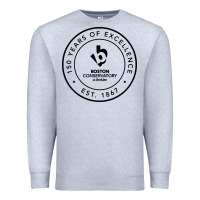 Heather Grey boston conservatory Premium Sweatshirt - linhVisuals