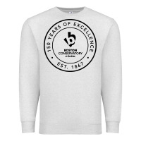Oatmeal Heather boston conservatory Premium Sweatshirt - linhVisuals