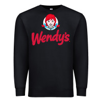 Black wendys restaurant Premium Sweatshirt - linhVisuals