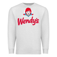Oatmeal Heather wendys restaurant Premium Sweatshirt - linhVisuals