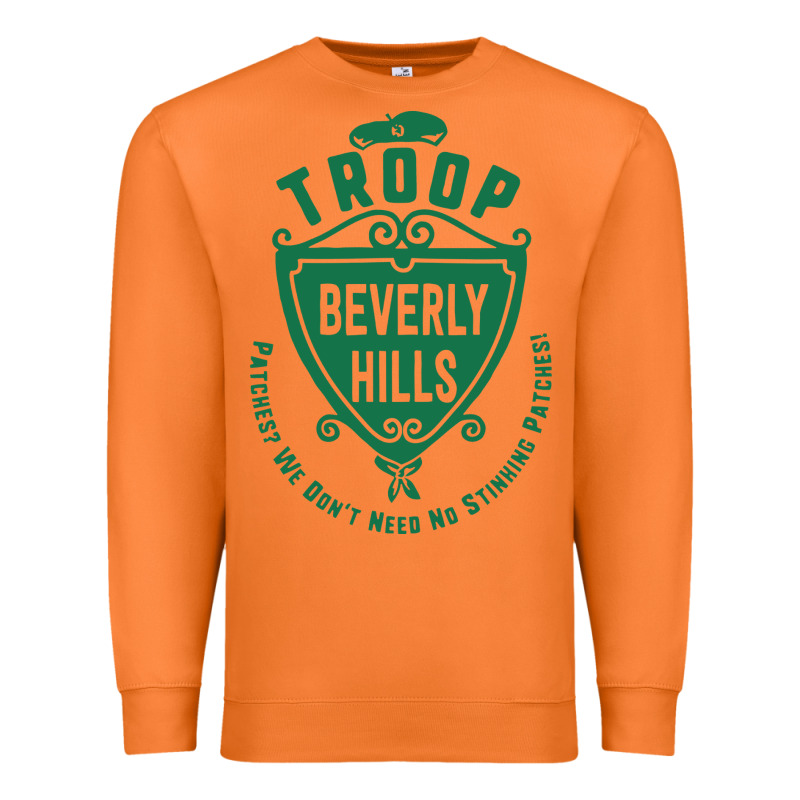 Troop Beverly Hills Single Color Premium Sweatshirt by linhVisuals | Teevron