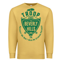 Antique Gold troop beverly hills single color Premium Sweatshirt - linhVisuals