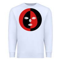 White eleggua 2 colors face Premium Sweatshirt - linhVisuals