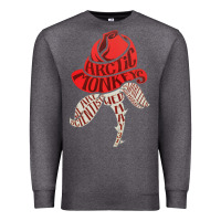 Charcoal Heather #arcticmonkey Premium Sweatshirt - linhVisuals