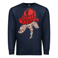 Navy #arcticmonkey Premium Sweatshirt - linhVisuals